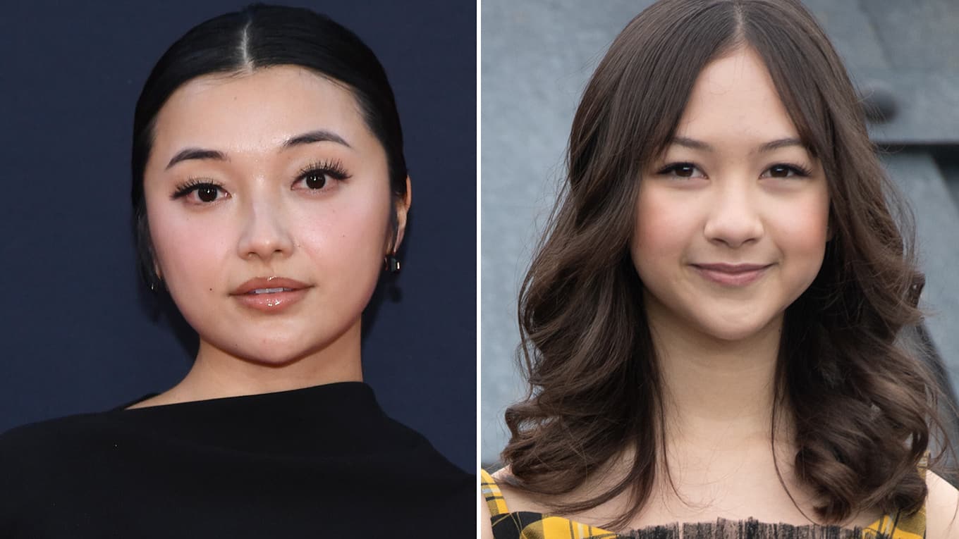 Foto mit den Schauspielerinnen Michelle Mao und Kyriana Kratter