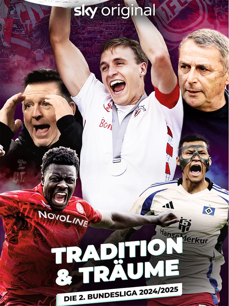 Titelbild zu Tradition & Träume - Die 2. Bundesliga 2024/2025
