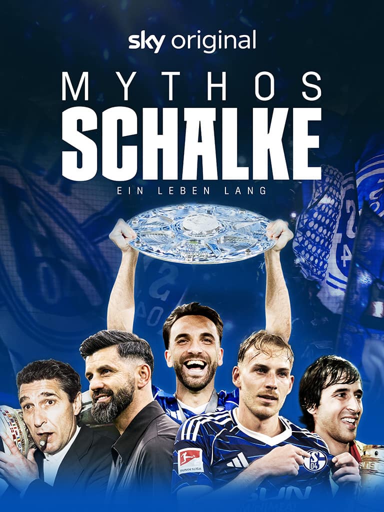 Titelbild Cover zur Sky Original Doku Mythos Schalke - Ein Leben lang