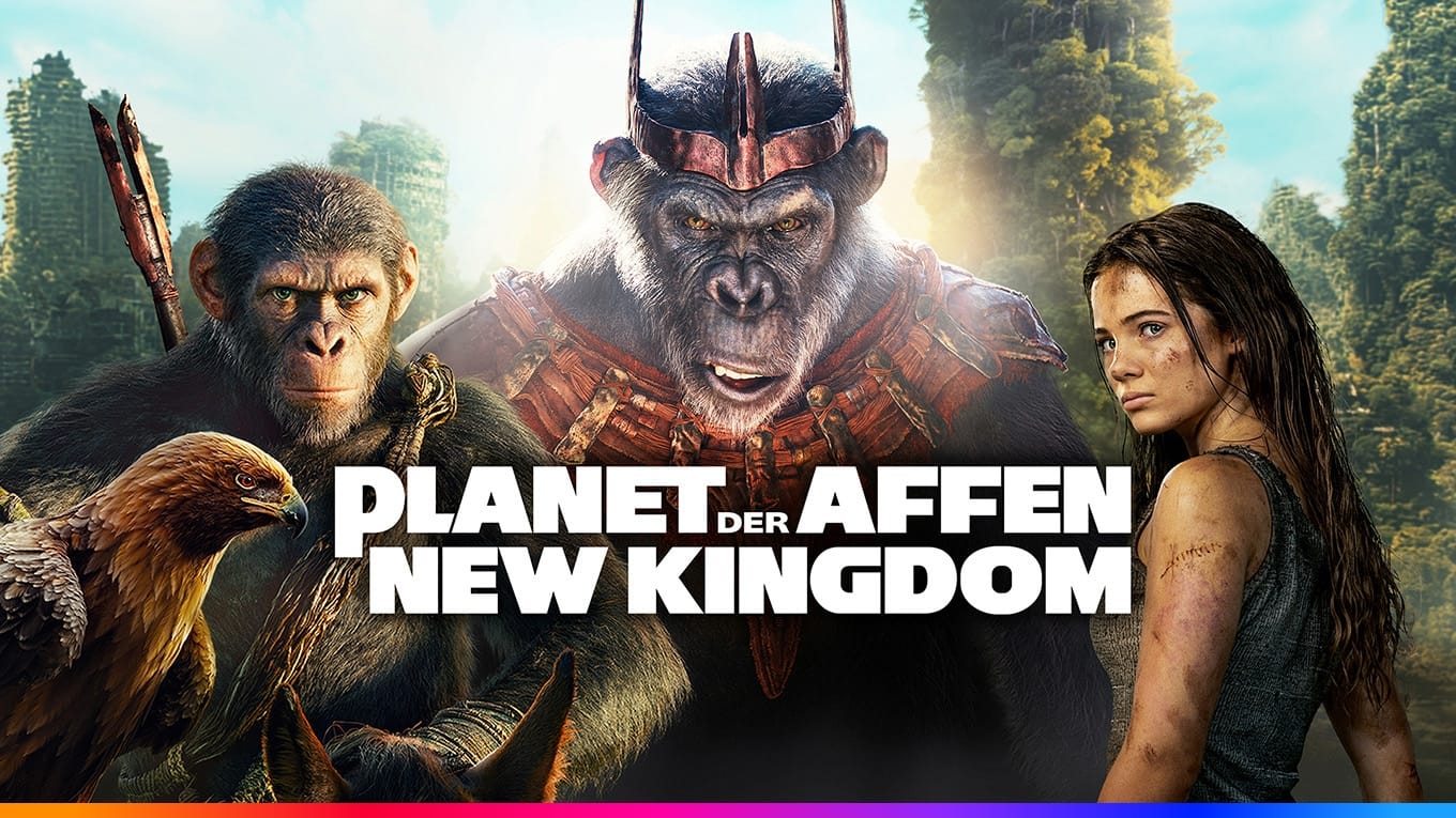 Titelbild zum Film Planet der Affen: New Kingdom