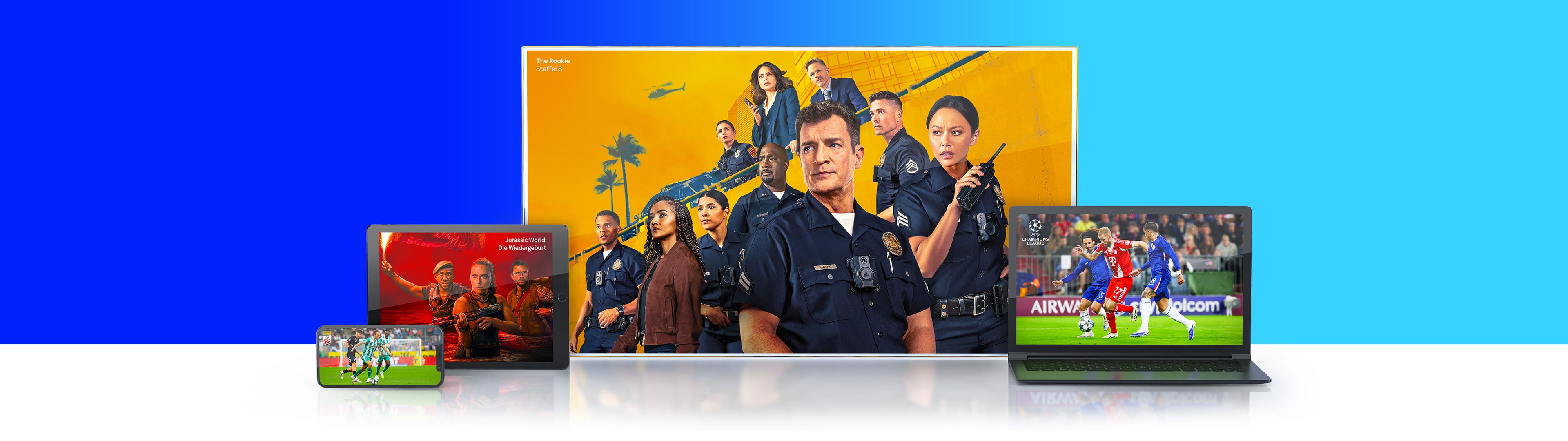 Multiscreen Header Grafik mit vielen Devices