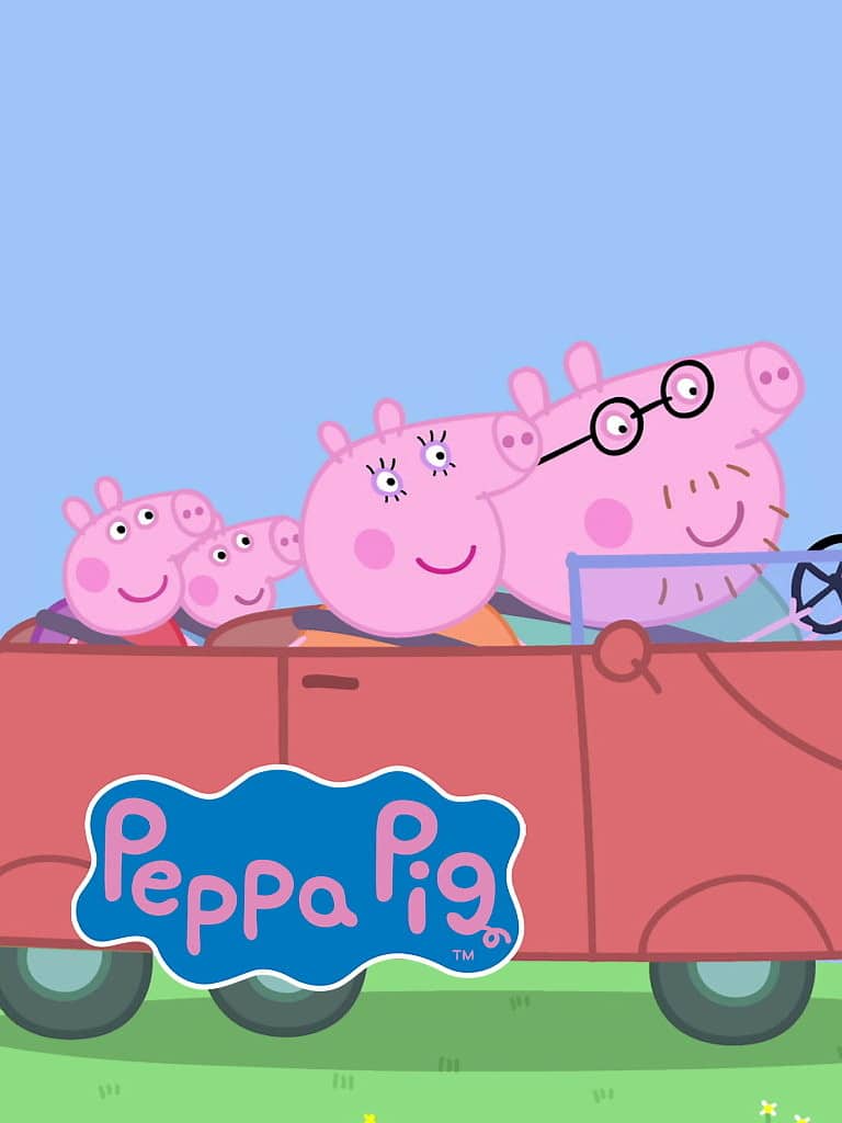 Titelbild zur Kinderserie Peppa Wutz