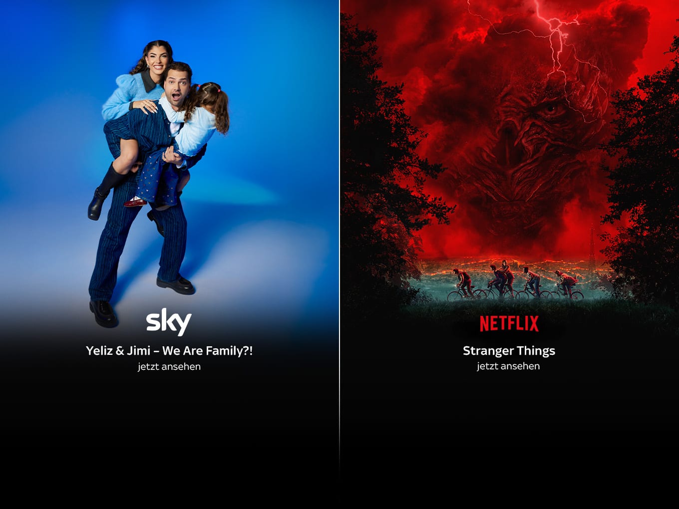 Serien von Sky und Netflix