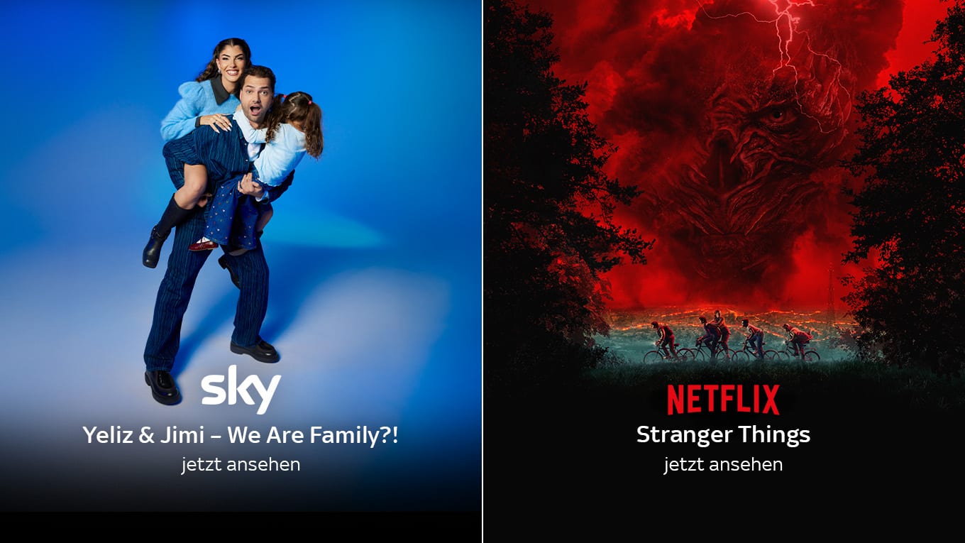 Serien von Sky und Netflix