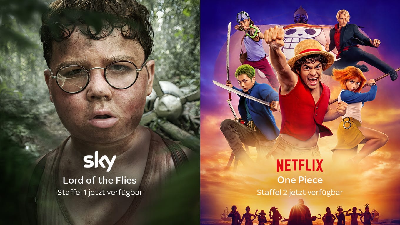 Serien von Sky und Netflix