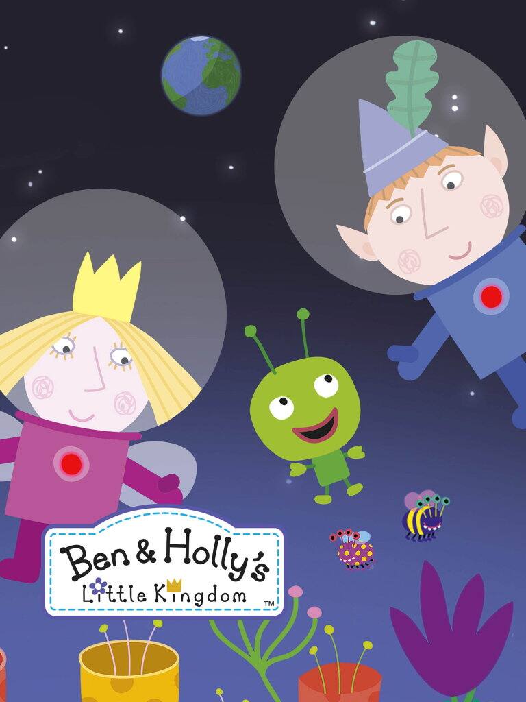 Titelbild - Cover - zur Kinderserie Ben & Hollys kleines Königreich