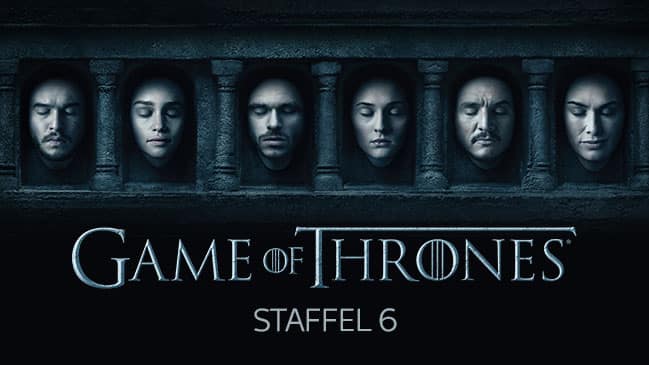 Game of Thrones Staffel 6, HBO Top Serie in HD/UHD + DT/OV